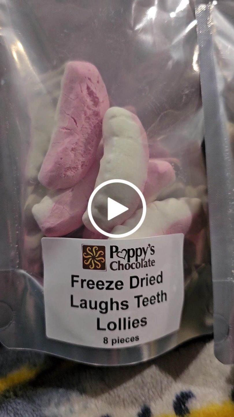 Customer video review of Freeze Dried Pineapple Lollies