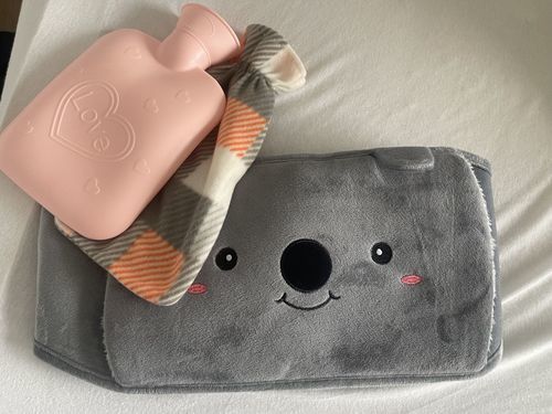 Customer photo review of Wärmtasche Olaf - inkl. Gratis Wärmflasche