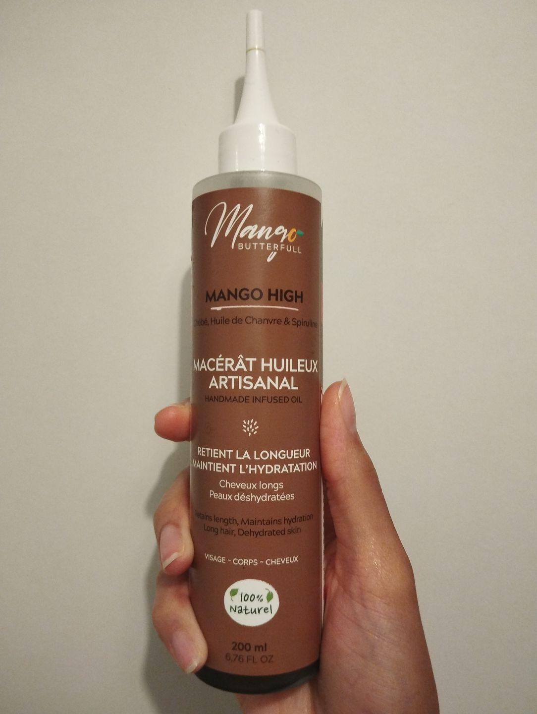 Customer photo review of Macérât huileux artisanal HIGH