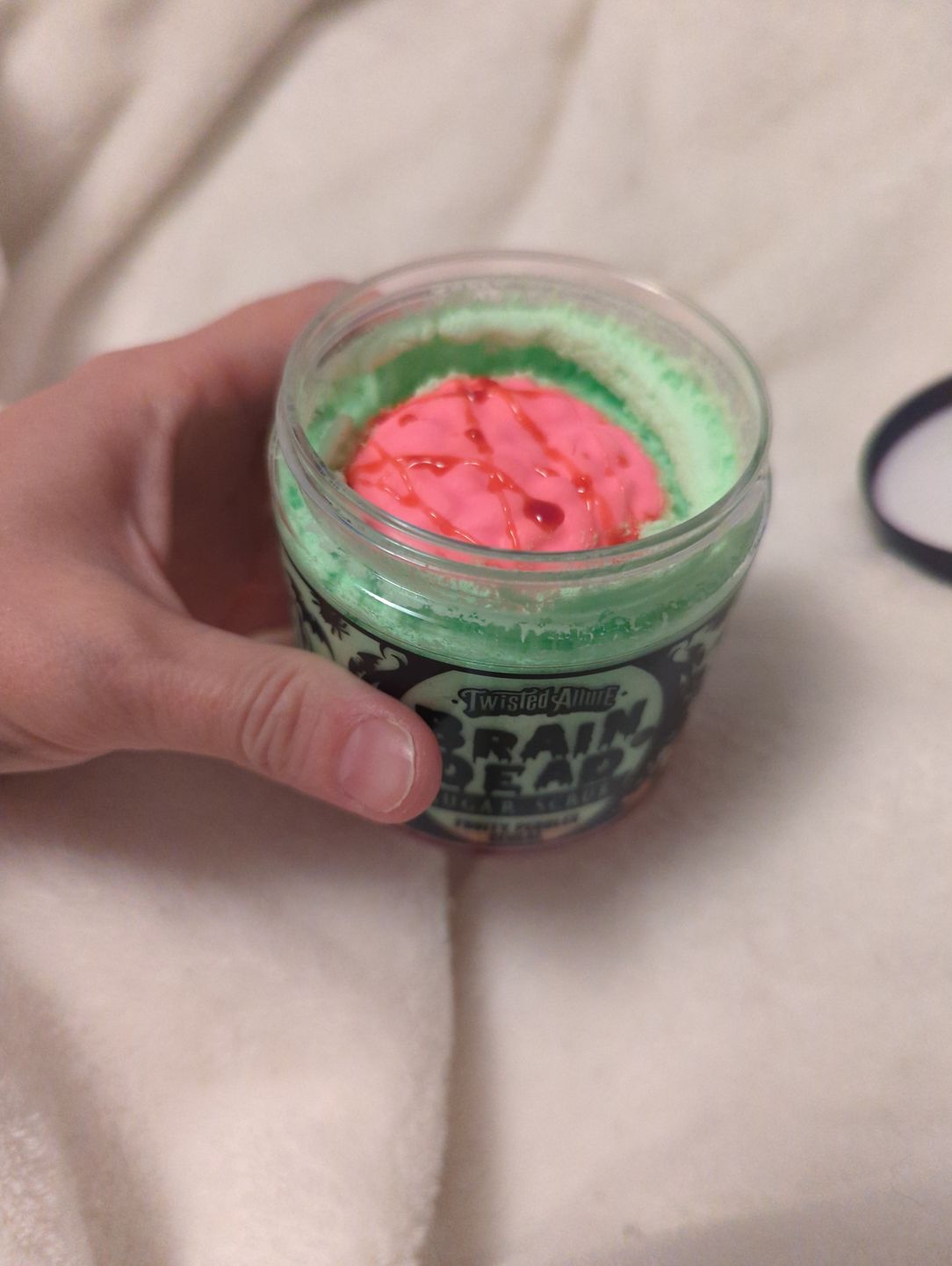 Customer photo review of Brain Dead  Sugar Scrub (Fruity Pebbles Cereal)