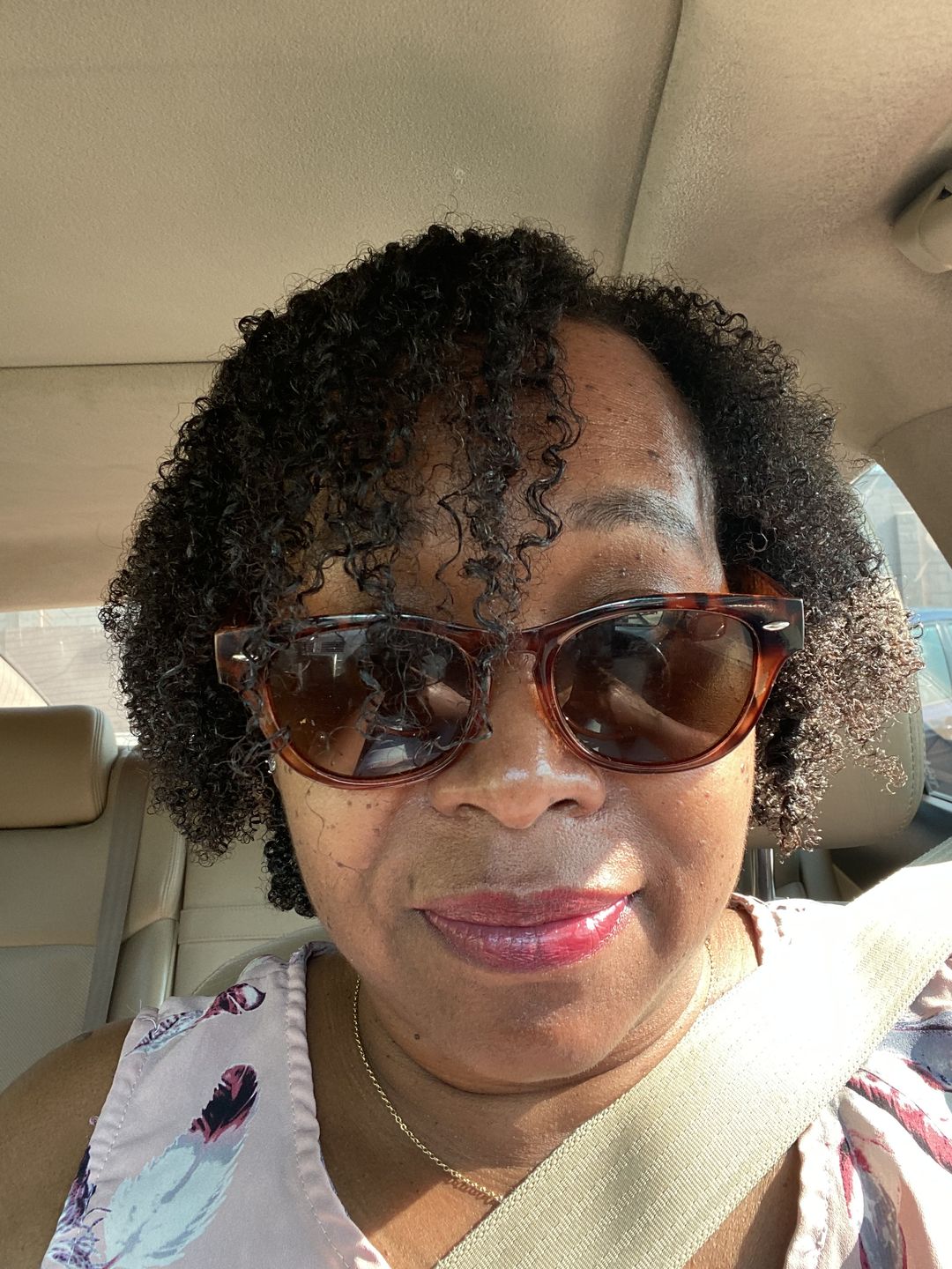 Customer photo review of Wash and Go System with Heavy Hold for Curly Hair