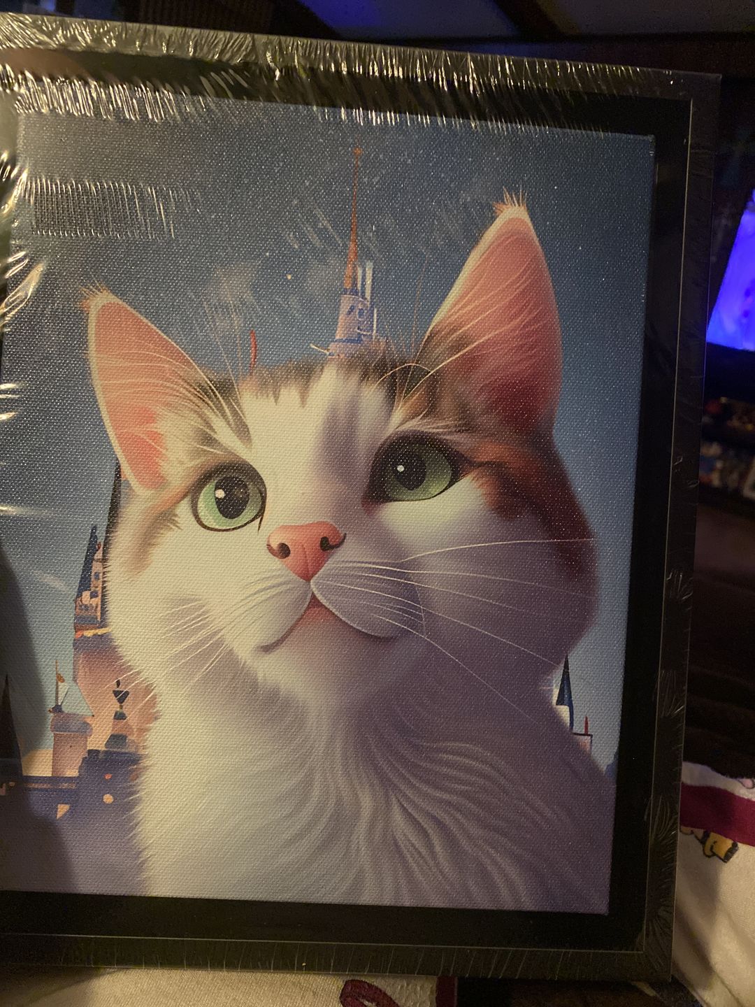 Customer photo review of Custom Pet Portrait
