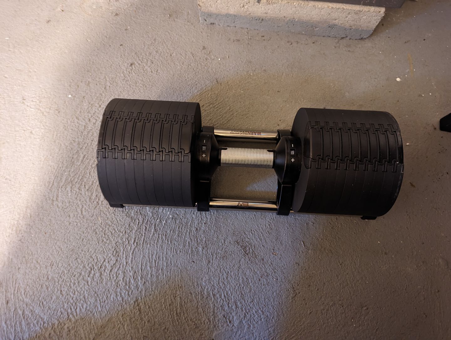 Customer photo review of MB PRO Adjustable Dumbbell 100lb