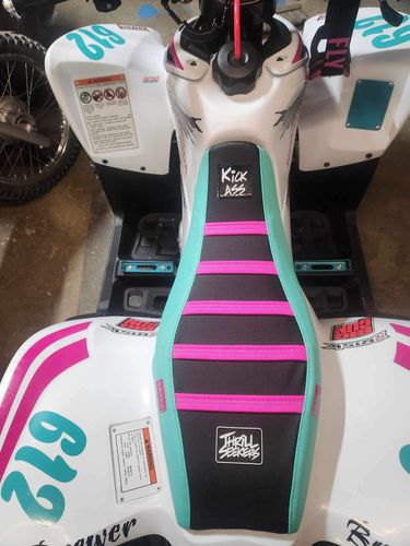 Customer photo review of Custom Seat Cover: 06-'21 TRX 90 *ATV