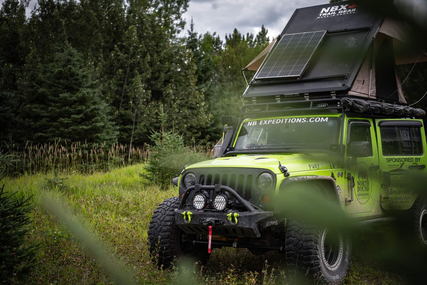 Customer photo review of OPENROAD 13,000 lbs Winch with Synthetic Rope - Panther Series 2s
