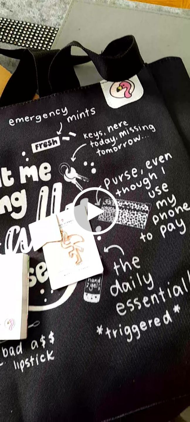 Customer video review of Tote-ally Organised Tote Bag