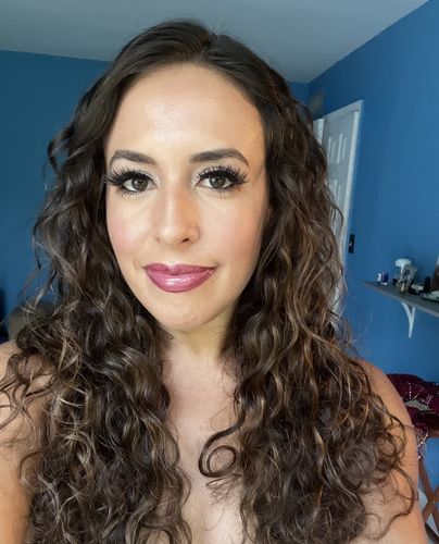 Customer photo review of Spiral Highlighted Brown 110G
