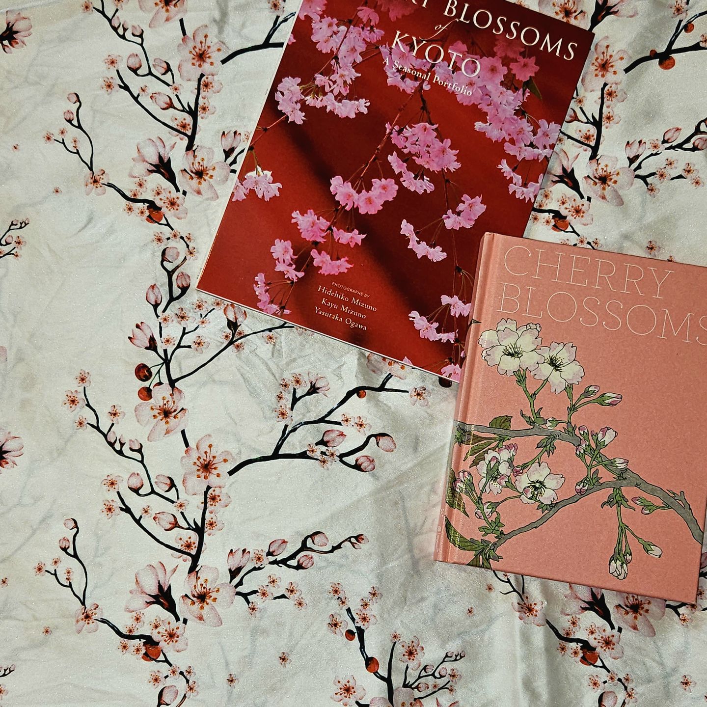 Customer photo review of Cherry Blossom Pure Silk Pillowcase