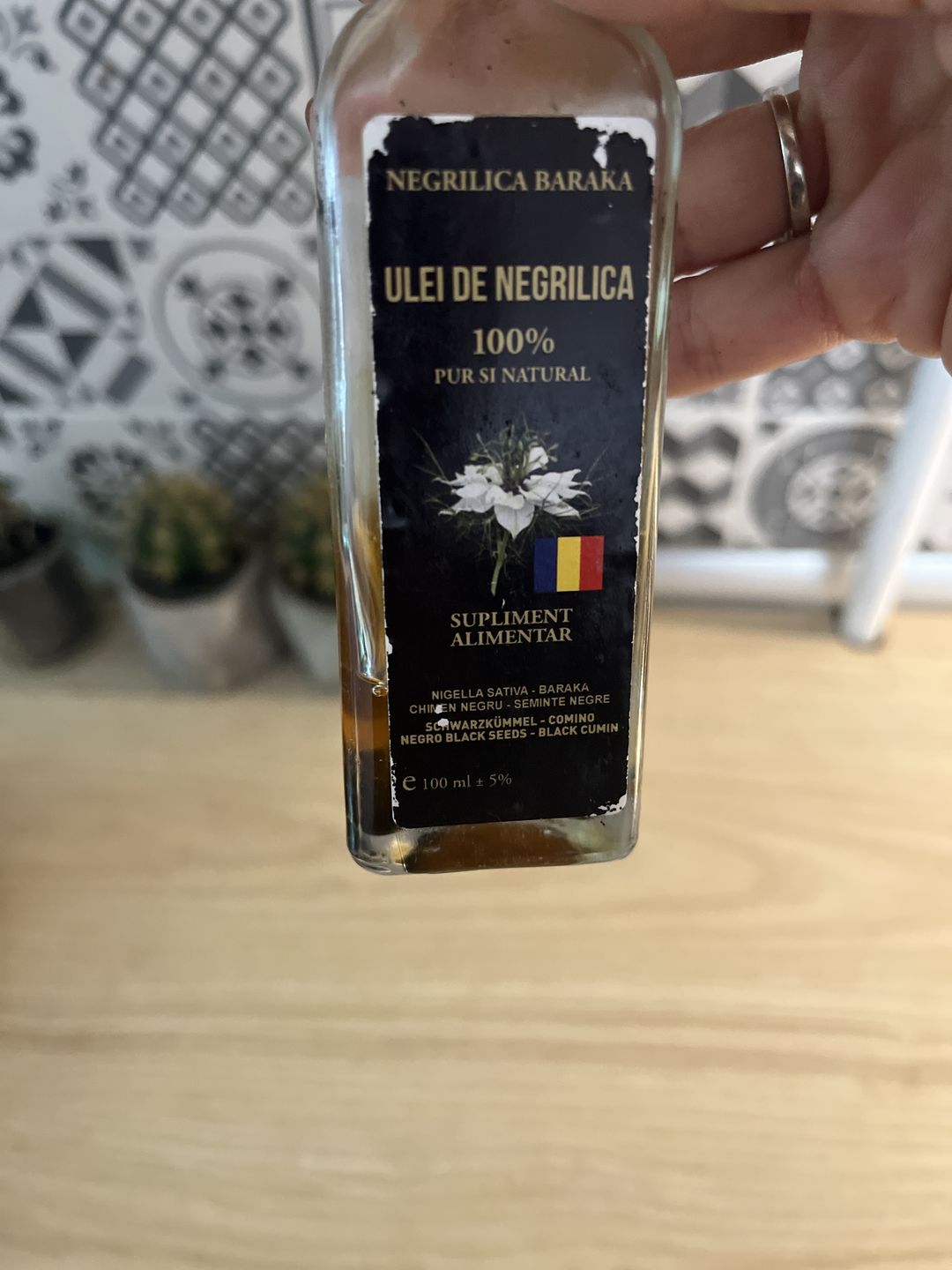 Customer photo review of Ulei de negrilica presat la rece 100ML