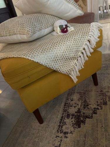 Customer photo review of بوف خشب زان طبيعي 65×65سم - ألوان متعددة - DECO35