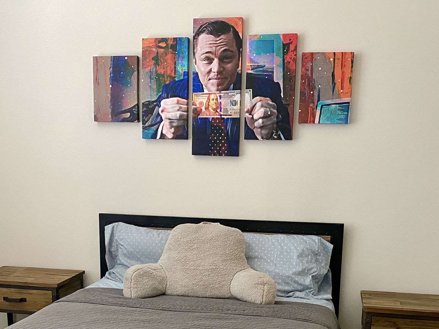 Customer photo review of The Wolf of Wall Street Wall Art