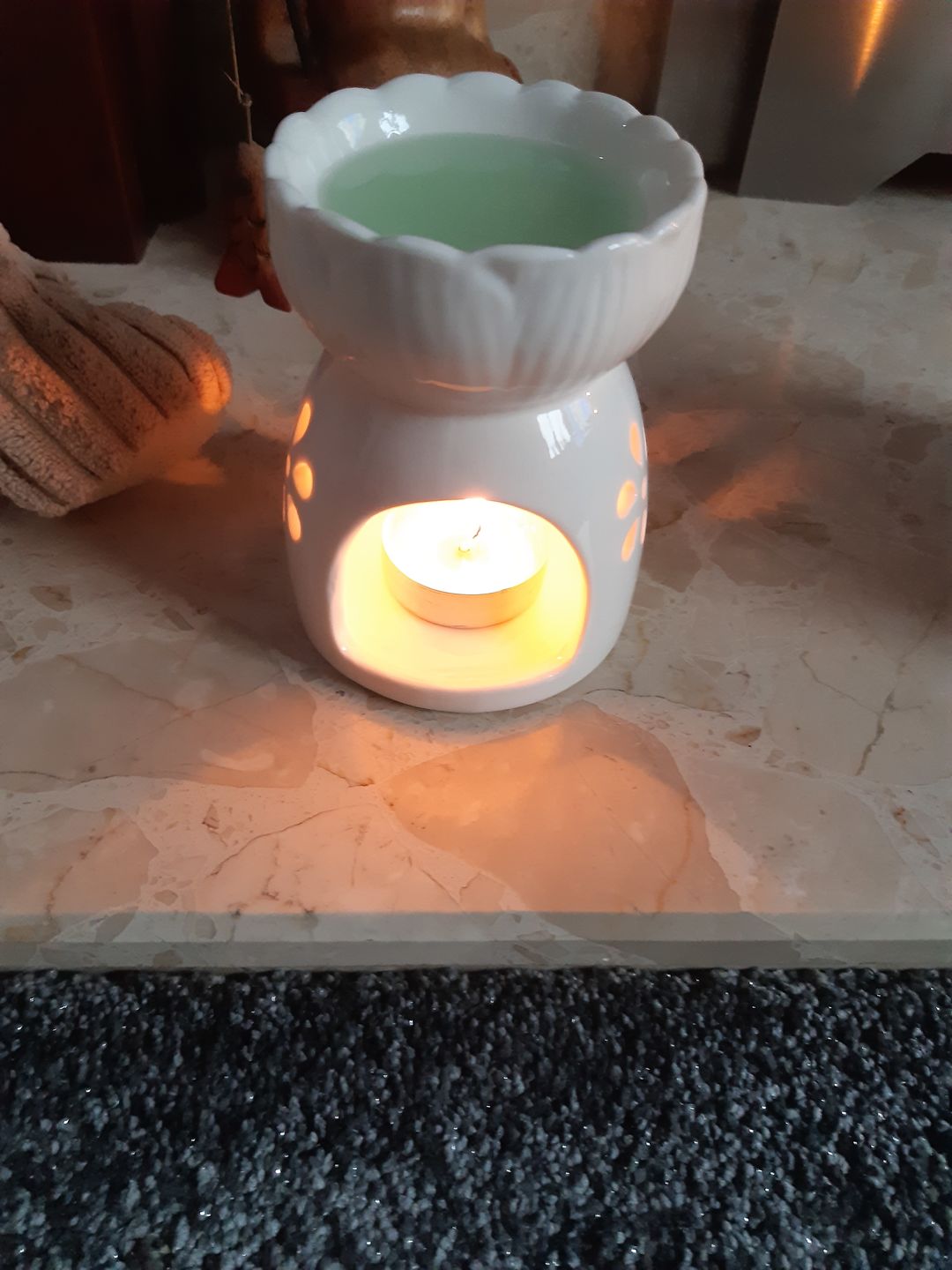 Customer photo review of Frosted Eucalpytus Gel Melt
