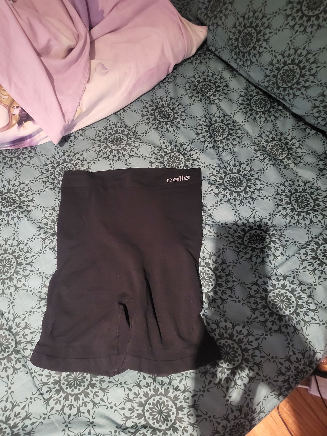 Customer photo review of Light And Free Black Bike Shorts