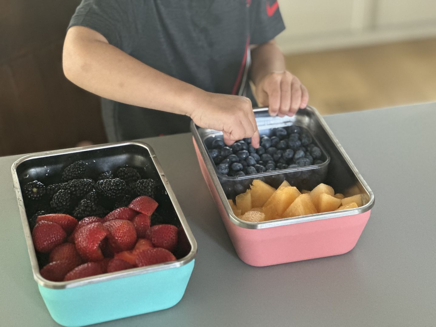 Customer photo review of REX Travel Lunch Box (9x6)
