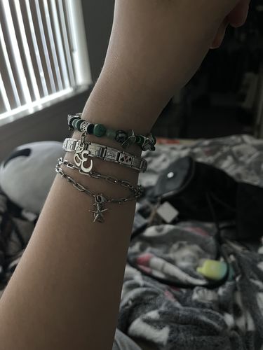 Customer photo review of Original Italian Charm Bracelet