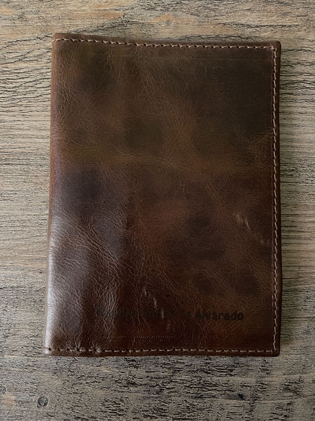 Customer photo review of Porta pasaporte single