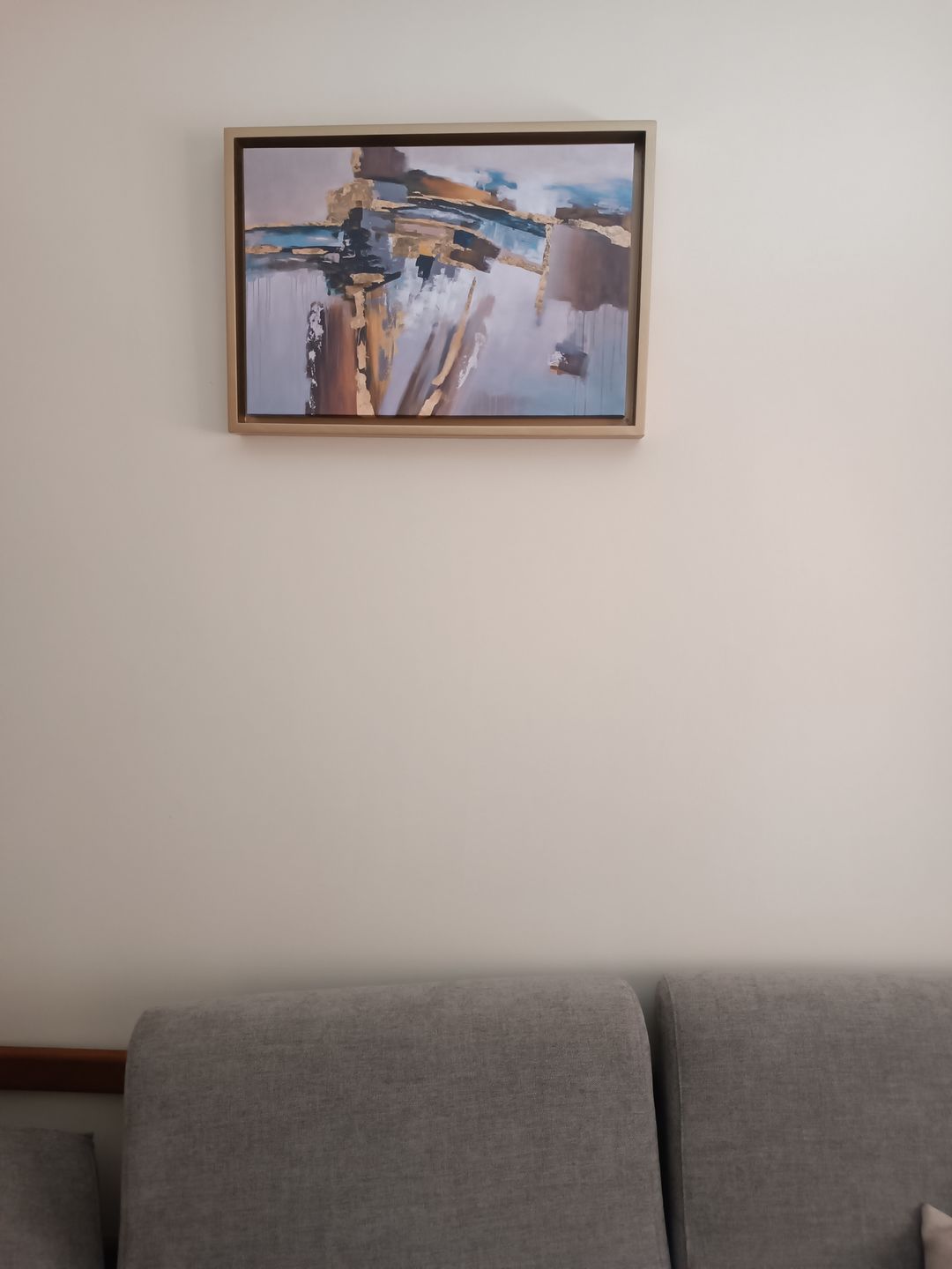 Customer photo review of Tableau décoratif Connection - Cadre américain moderne