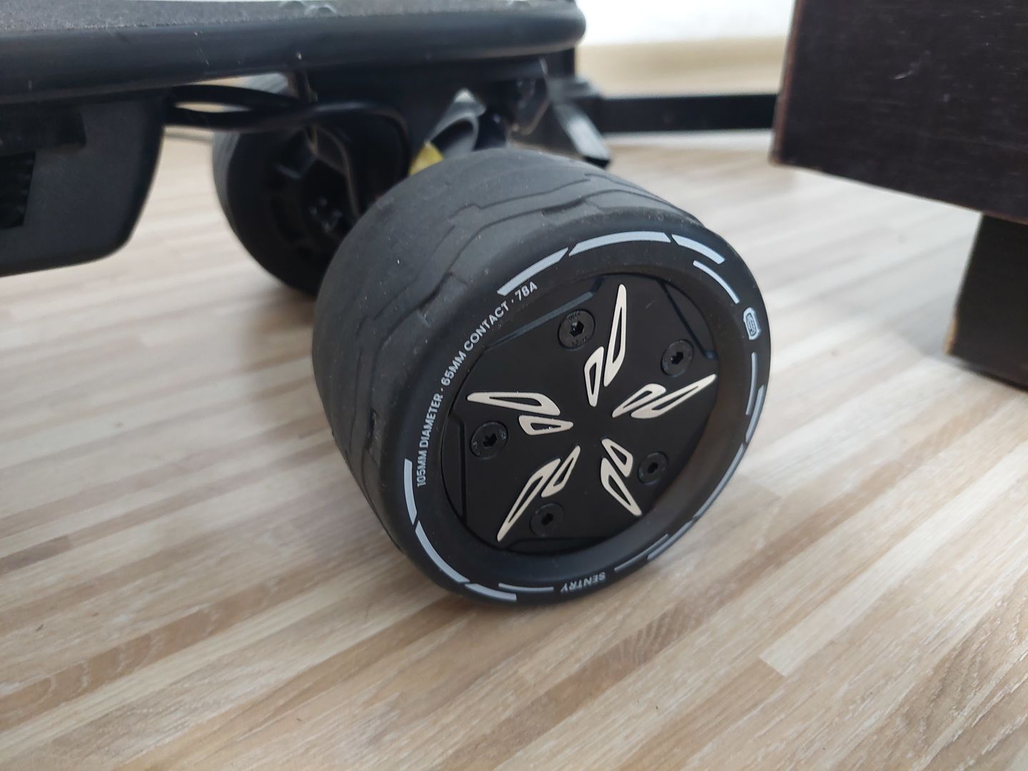 Customer photo review of Meepo Donut 105mm Hub Motor Kit