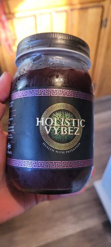 Customer photo review of Elderberry and Soursop Infused Sea Moss Gel