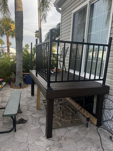 Customer photo review of Top Rail (Oval) + 2x End Caps for Replacement