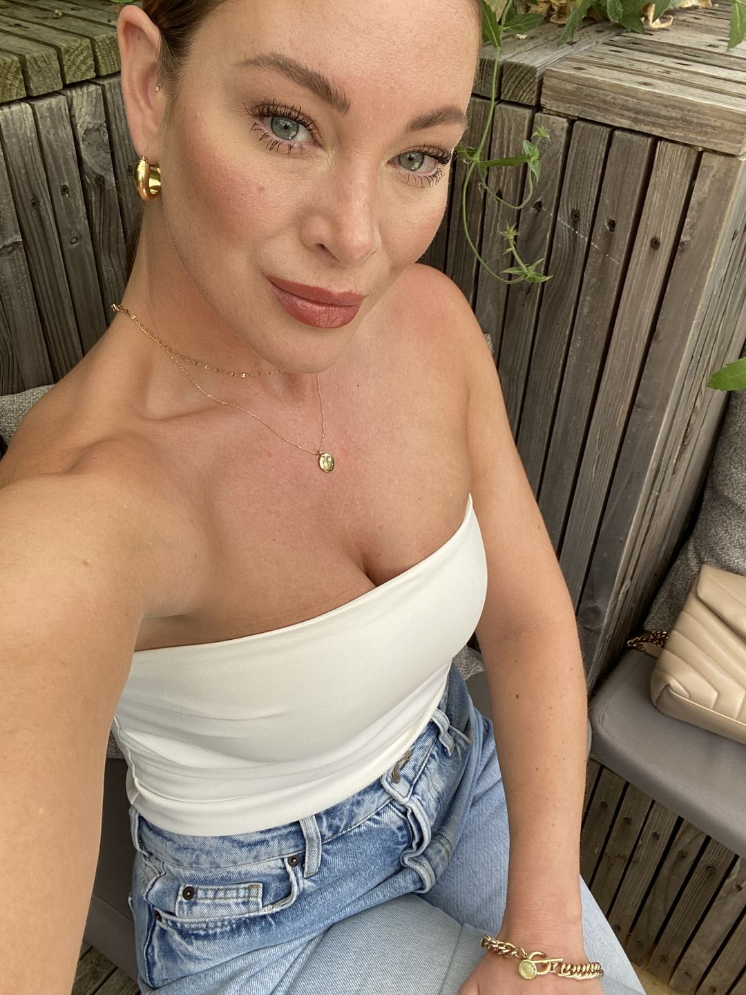 Customer photo review of Dainty Necklace