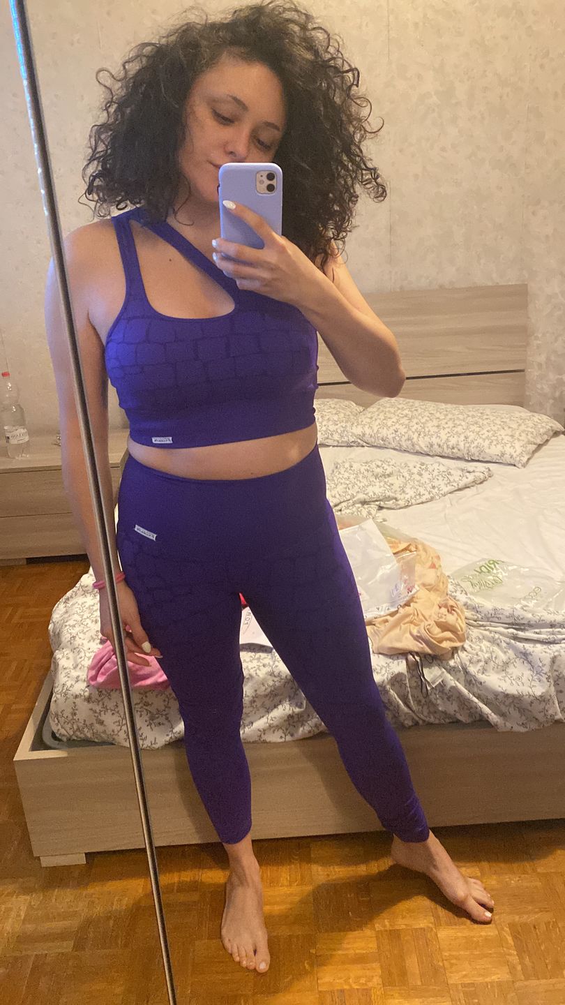 Customer photo review of Top Monospalla Cocco Viola