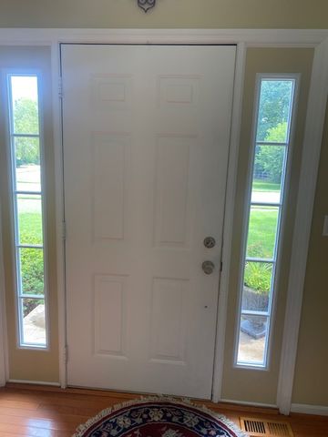 Customer photo review of Clear 5 Lite Glass and Frame Kit (Full Sidelite)