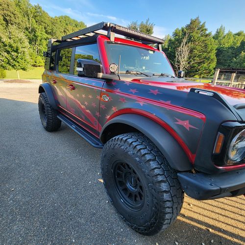 Customer photo review of MEK Removable Trail Armor: Bronco 4D