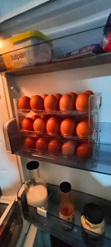 Customer photo review of EggBox - Tre Lag Med Selvreturnering Boks Til Opbevaring Af Æg