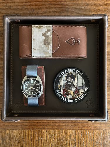 Customer photo review of Travel Pouch and Challenge Coin - Third Option Foundation Fundraise (coming soon)