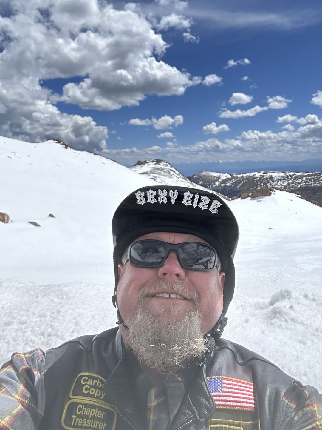 Customer photo review of Baseball Cap STYLE  DOT Motorcycle Helmet