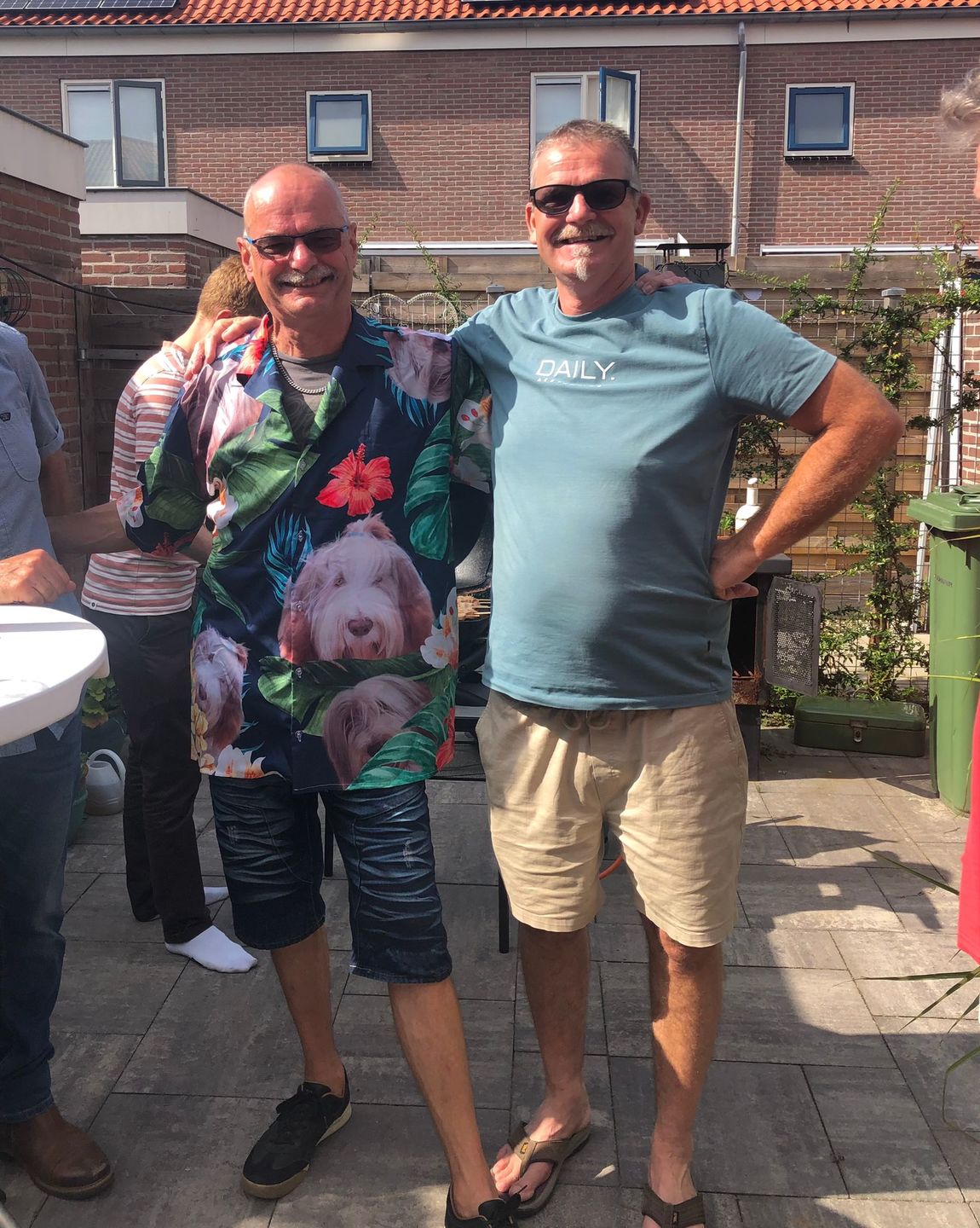 Customer photo review of Jouw foto - Gepersonaliseerd Hawaiiaans hemd