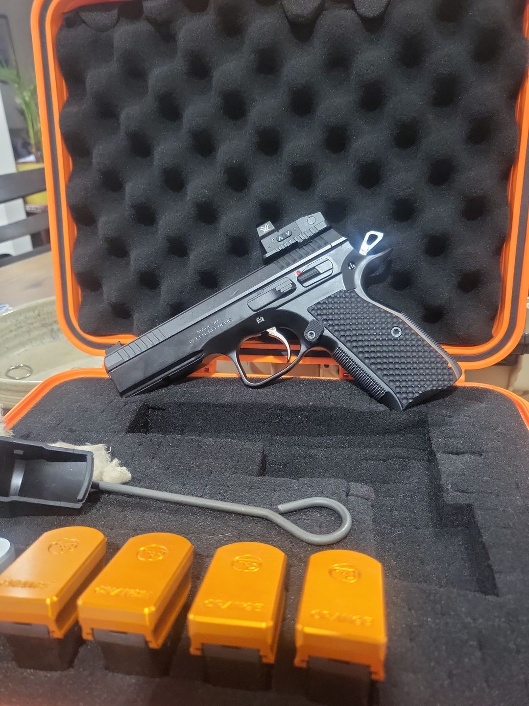 Customer photo review of CZ Shadow 2 | Dovetail Red Dot Optic Mount