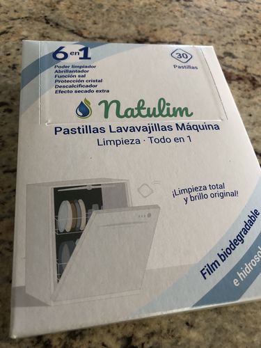 Customer photo review of Eco Pastillas Lavavajillas 6 en 1 - 60 Lavados