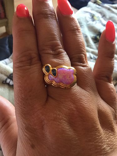 Customer photo review of Cry Me a River Pink Opal