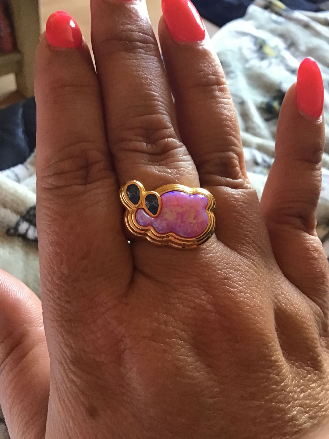 Customer photo review of Cry Me a River Pink Opal
