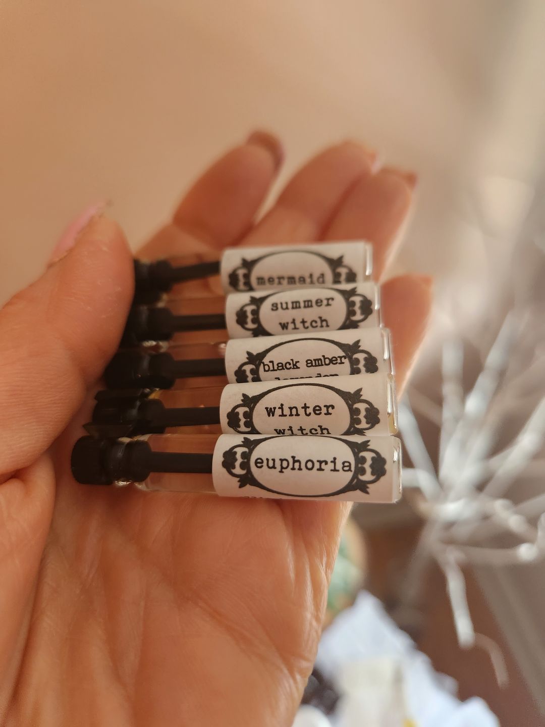 Customer photo review of Perfume Oil - Sample Set