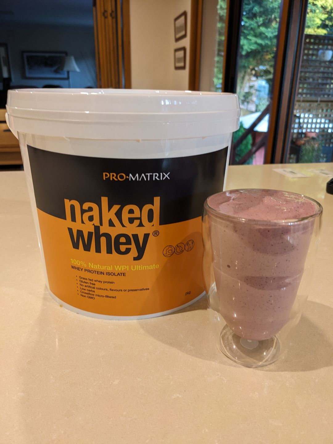 Customer photo review of 2kg UNFLAVOURED, Isolate NAKED WHEY