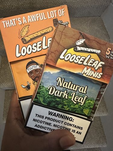 Customer photo review of Desto Dubb Honey Bourbon LooseLeaf Wraps (40 Count)