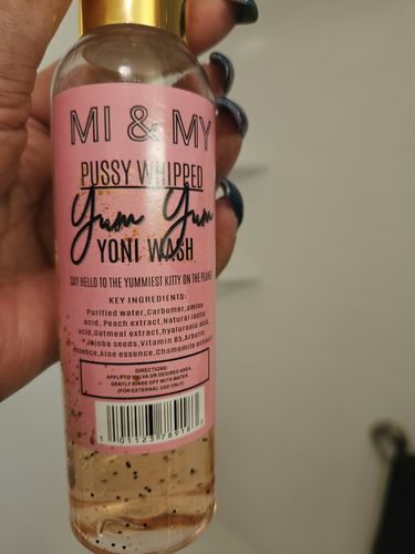 Customer photo review of P*ssy Whipped Yum Yum Yoni Wash