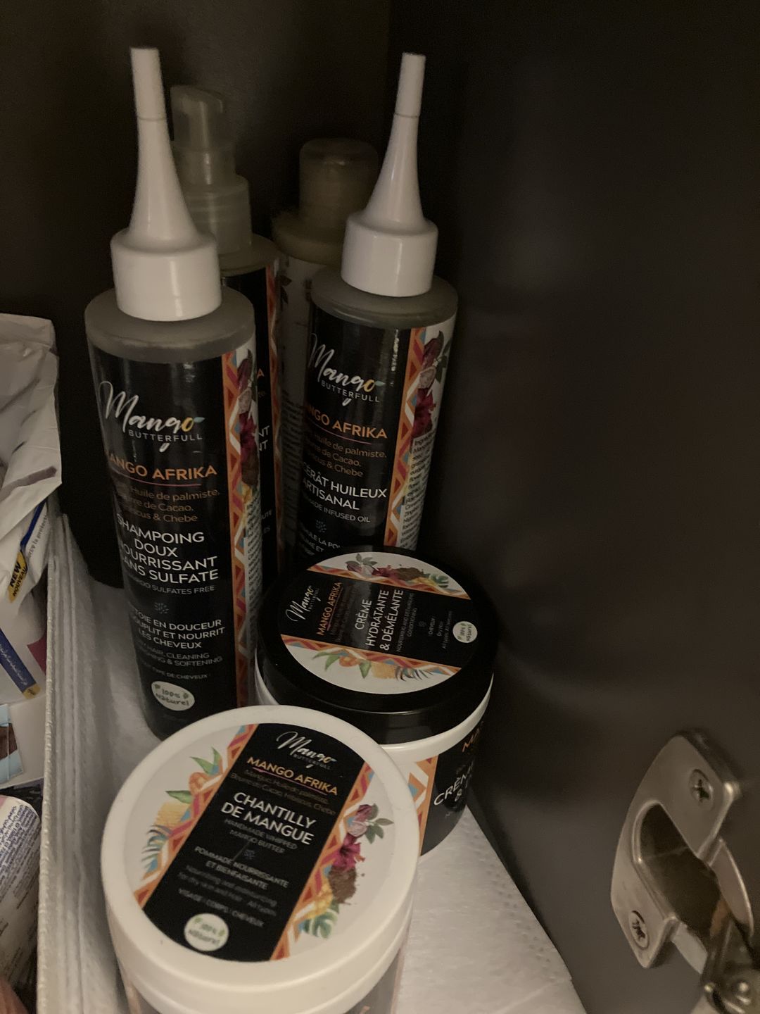 Customer photo review of Pack Routine MANGO AFRIKA - 6 produits
