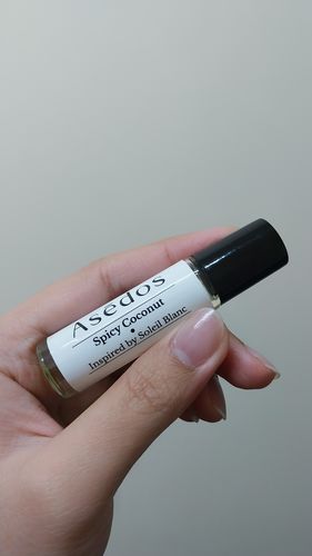 Customer photo review of SPICY COCONUT PERFUME OIL