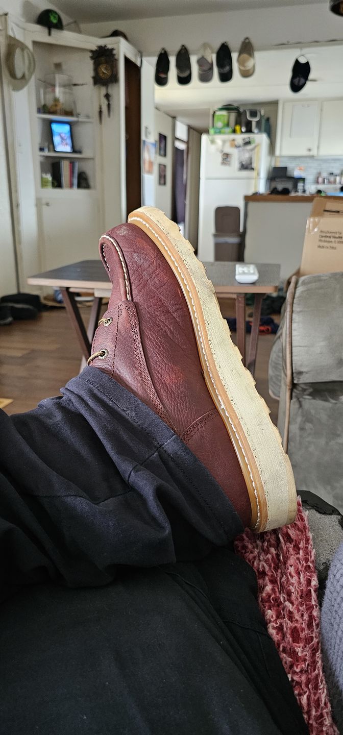 Customer photo review of Irish Setter by Red Wing Men's Ashby Soft Toe 6-inch Lace-Up Boots 83605