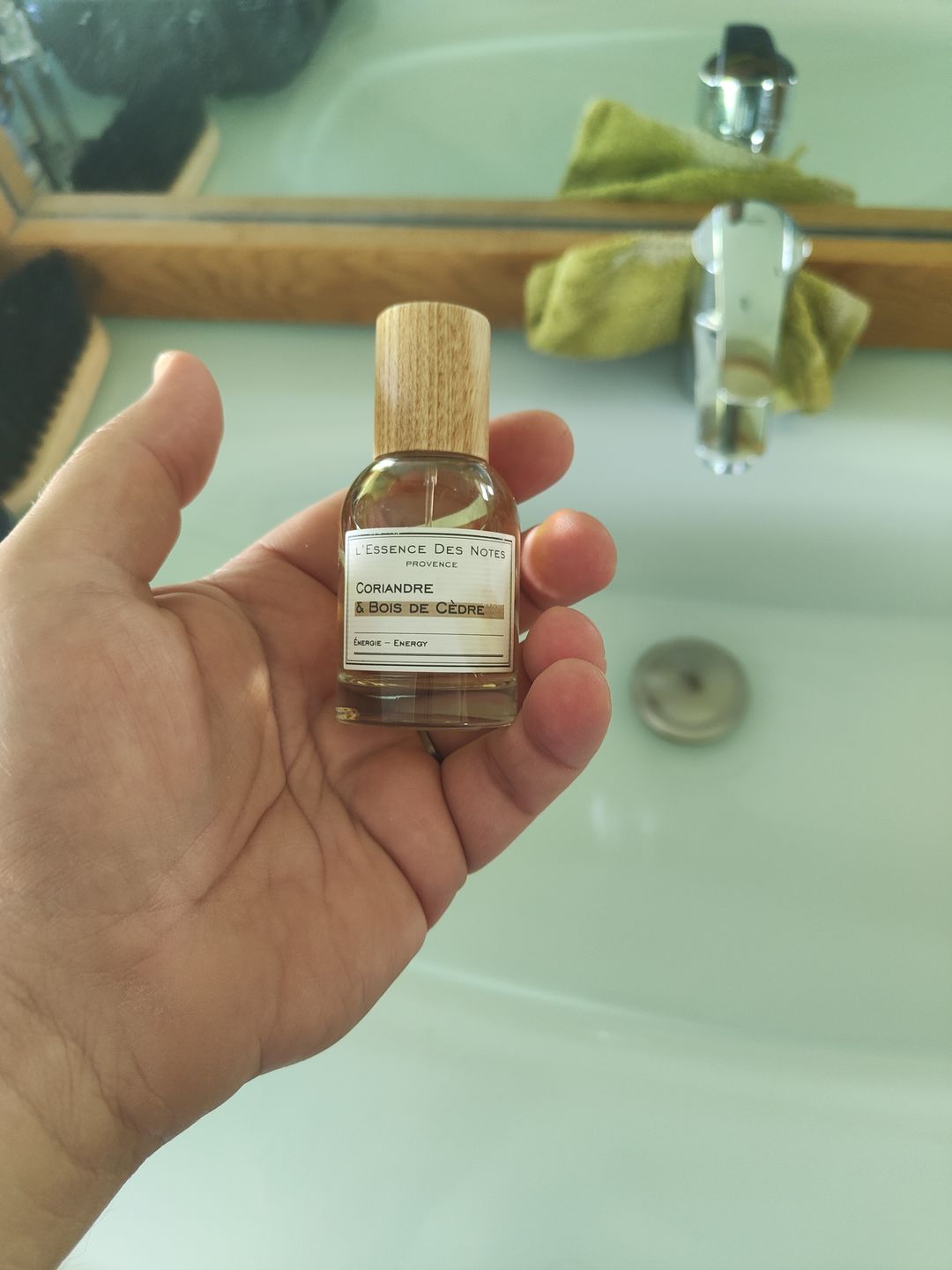 Customer photo review of Coriandre & Bois de Cèdre