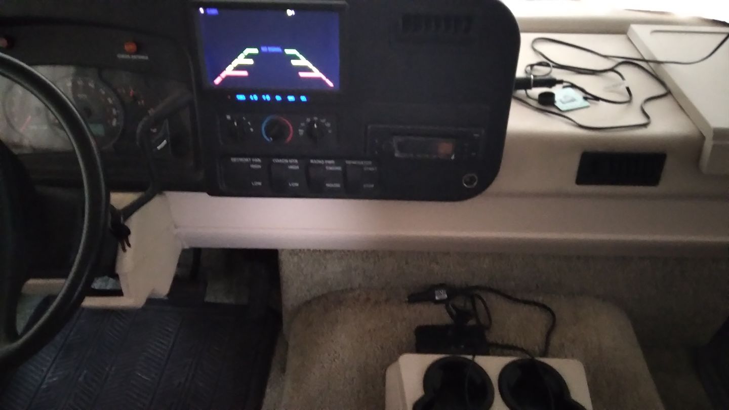 Customer photo review of Linear Series M3039 | Single DIN AM/FM & BT/DVD In-Dash Multi-Zone Receiver