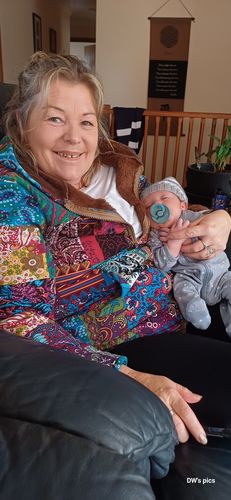 Customer photo review of Long Bohemian Patchwork Hooded Jackets