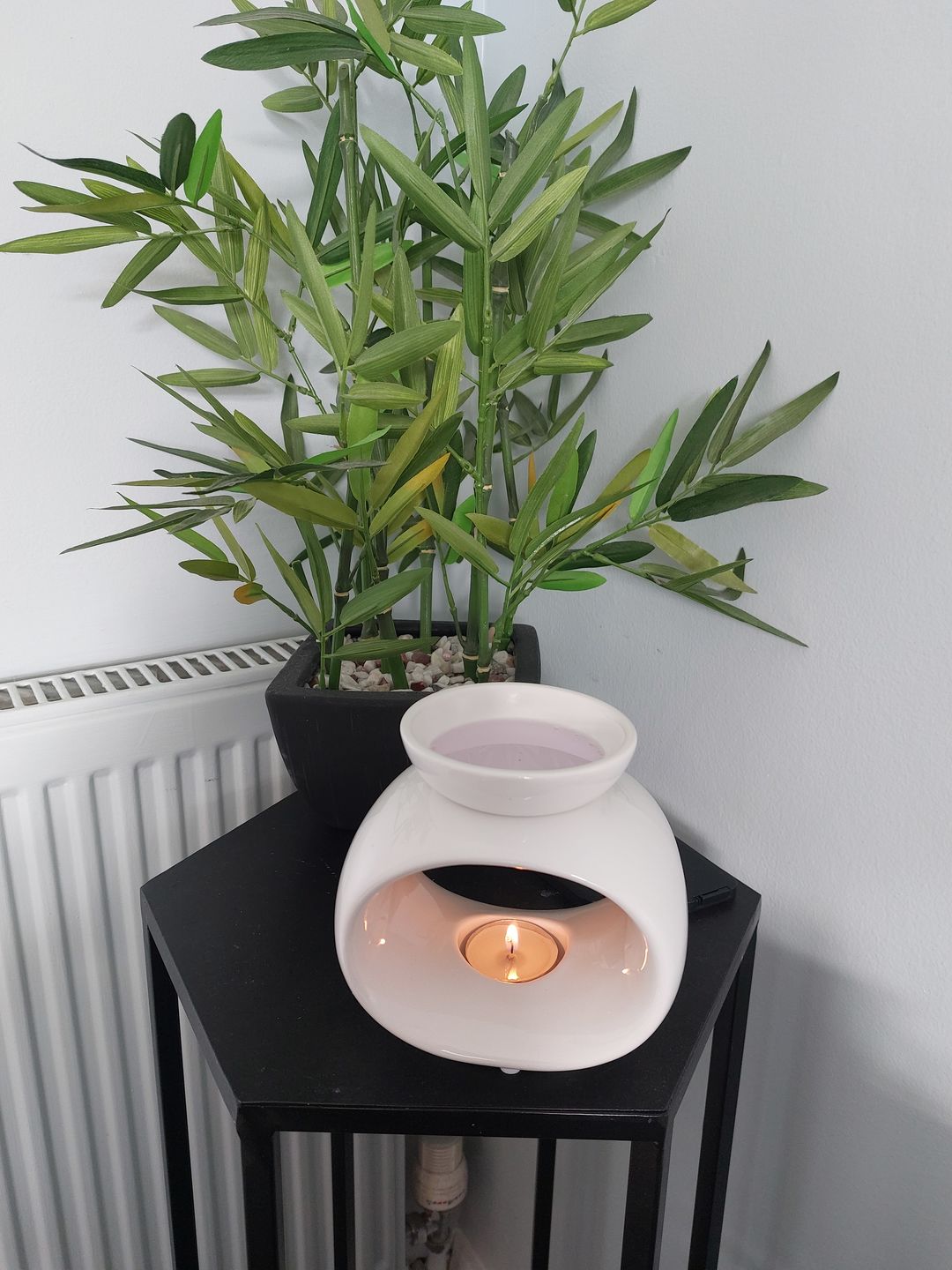 Customer photo review of Rome Ceramic Wax Burner