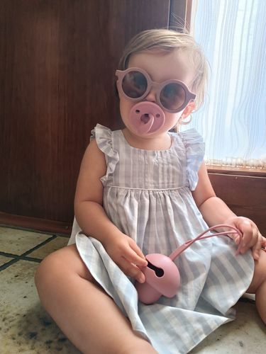 Customer photo review of Gafas de sol Rosa viejo Sostenibles Nenina & Co