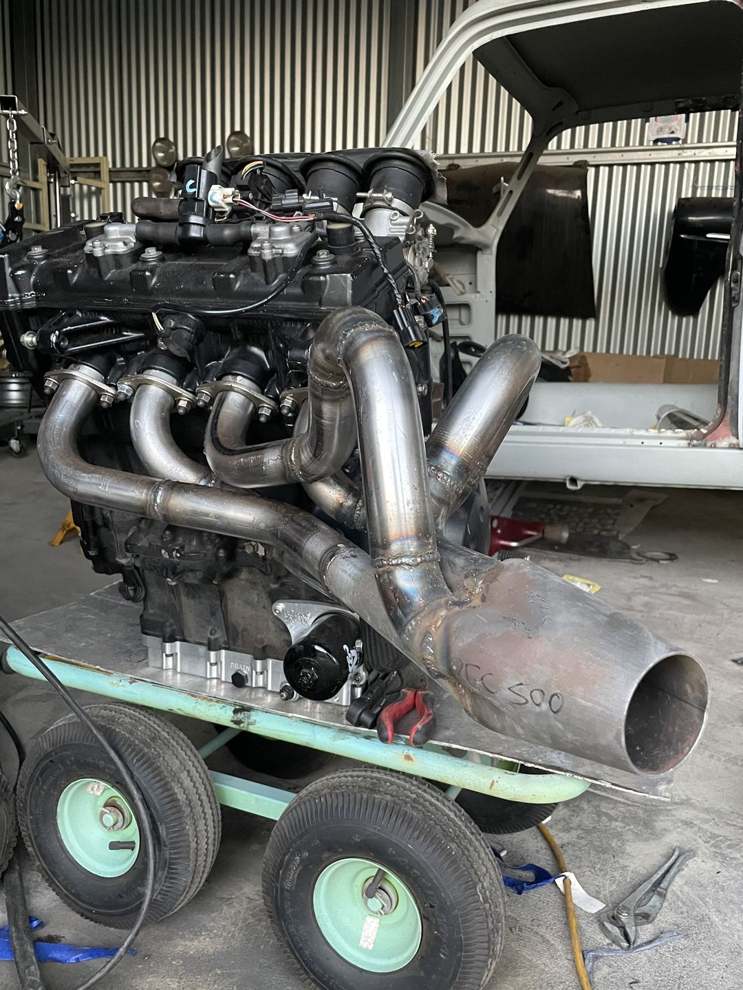 Customer photo review of Mandrel Bends Mild Steel