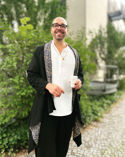 Customer photo review of Waffle Collar Loose Half Sleeve Shirt